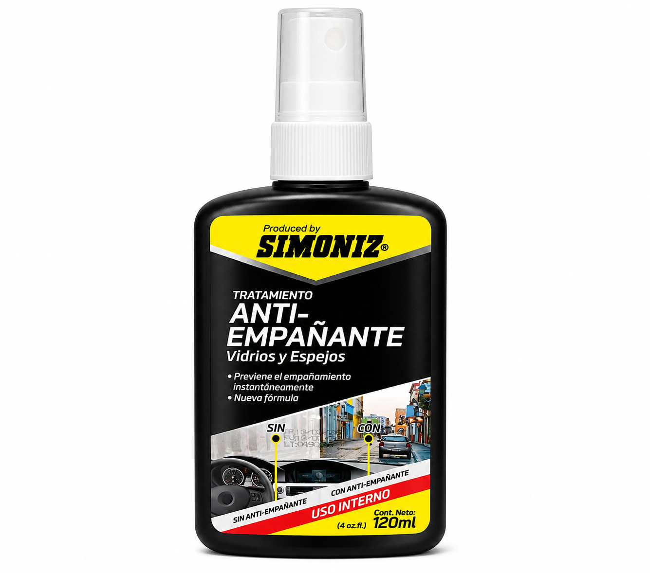 Antiempañante Simoniz x 120 mL