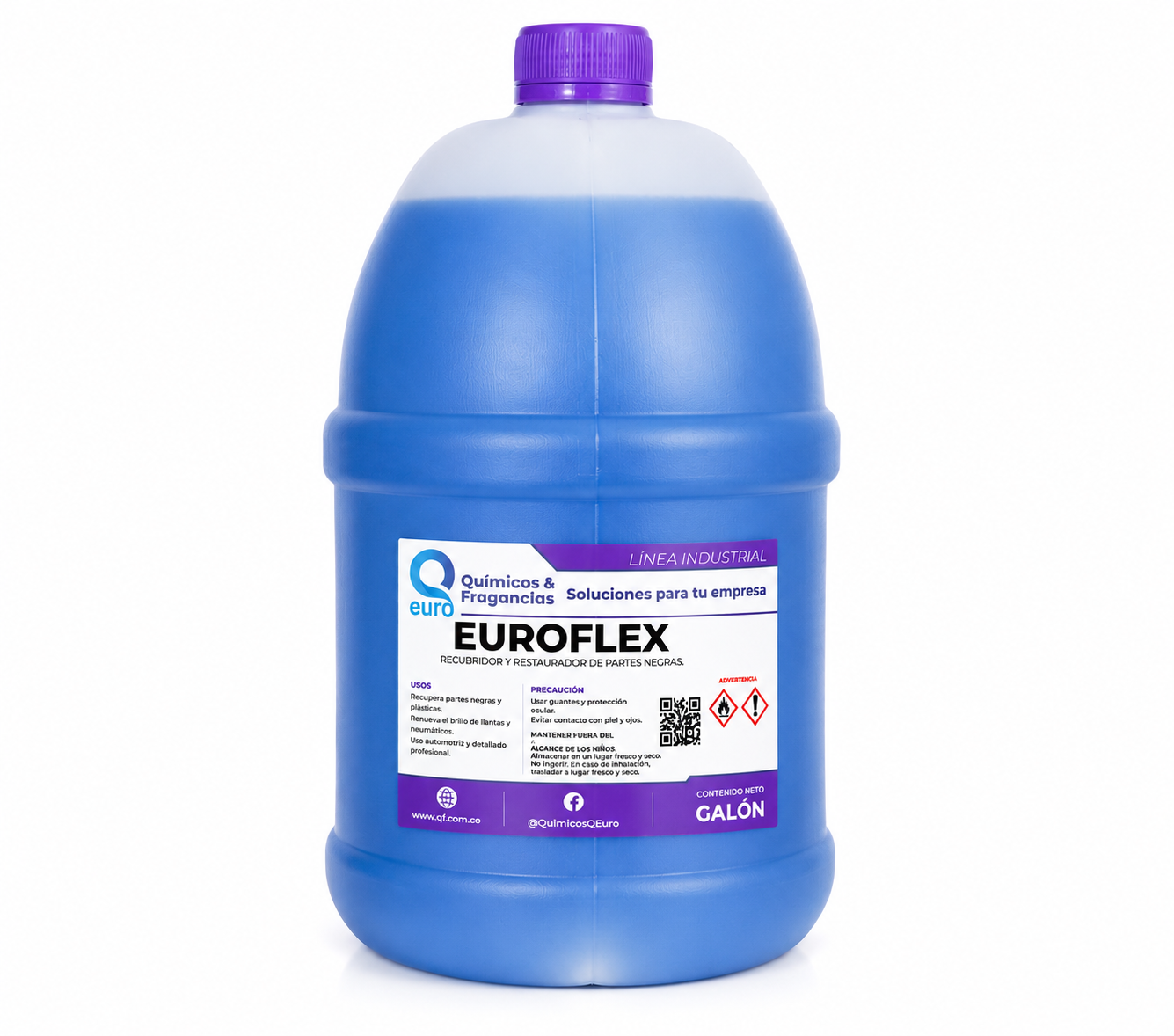 EUROFLEX Restaurador Siliconado para Plásticos y Cauchos