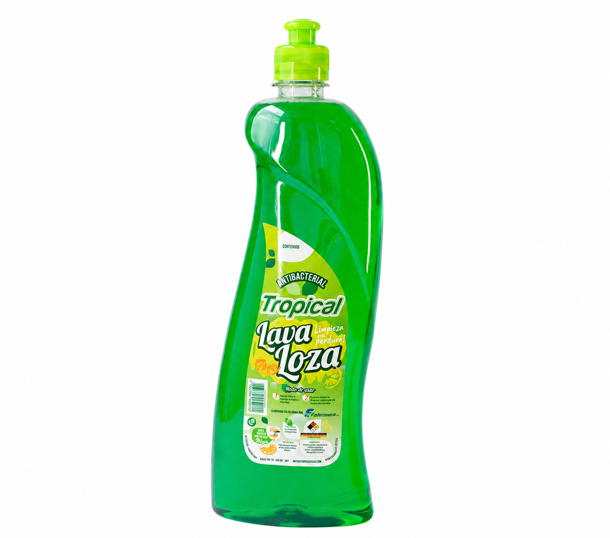 Jabón Loza Tropical 450ml