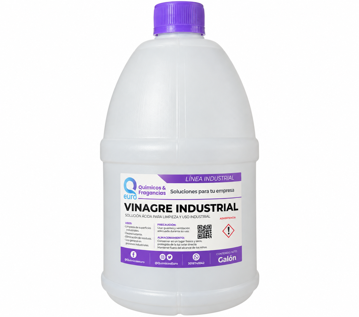 Vinagre Industrial Galón
