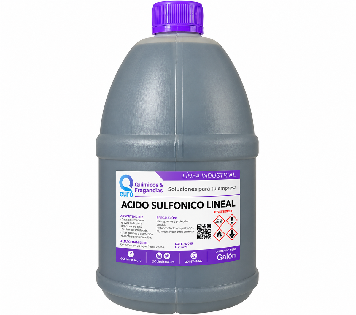Ácido Sulfónico Lineal Galón